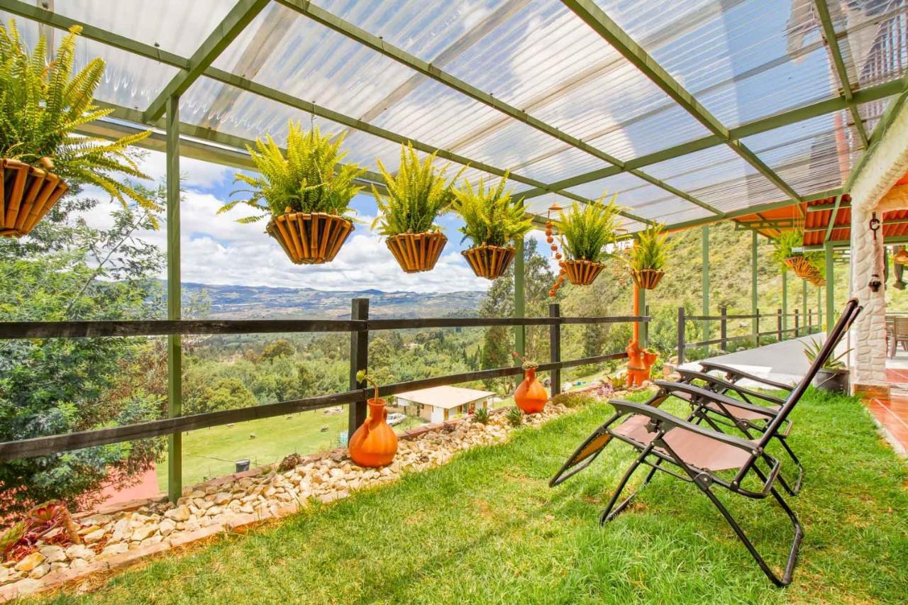 Cabana Tipo Glamping Savieza Life Experience Nemocon Екстер'єр фото