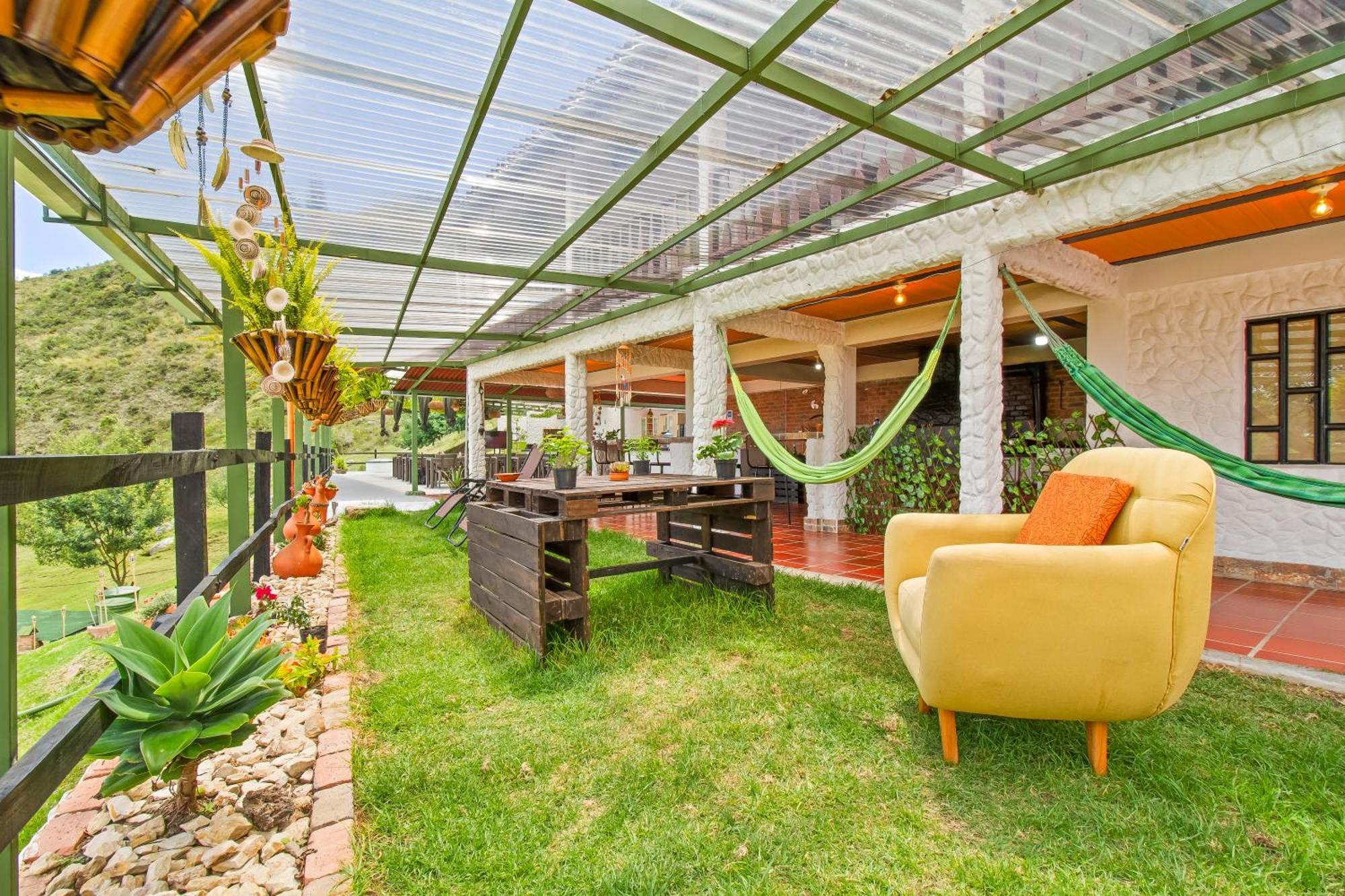 Cabana Tipo Glamping Savieza Life Experience Nemocon Екстер'єр фото